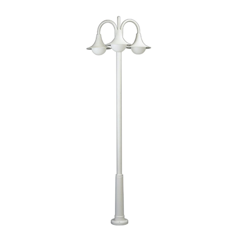 Albert Lantaarnpaal buitenLanor 3-lichts - wit - 682073