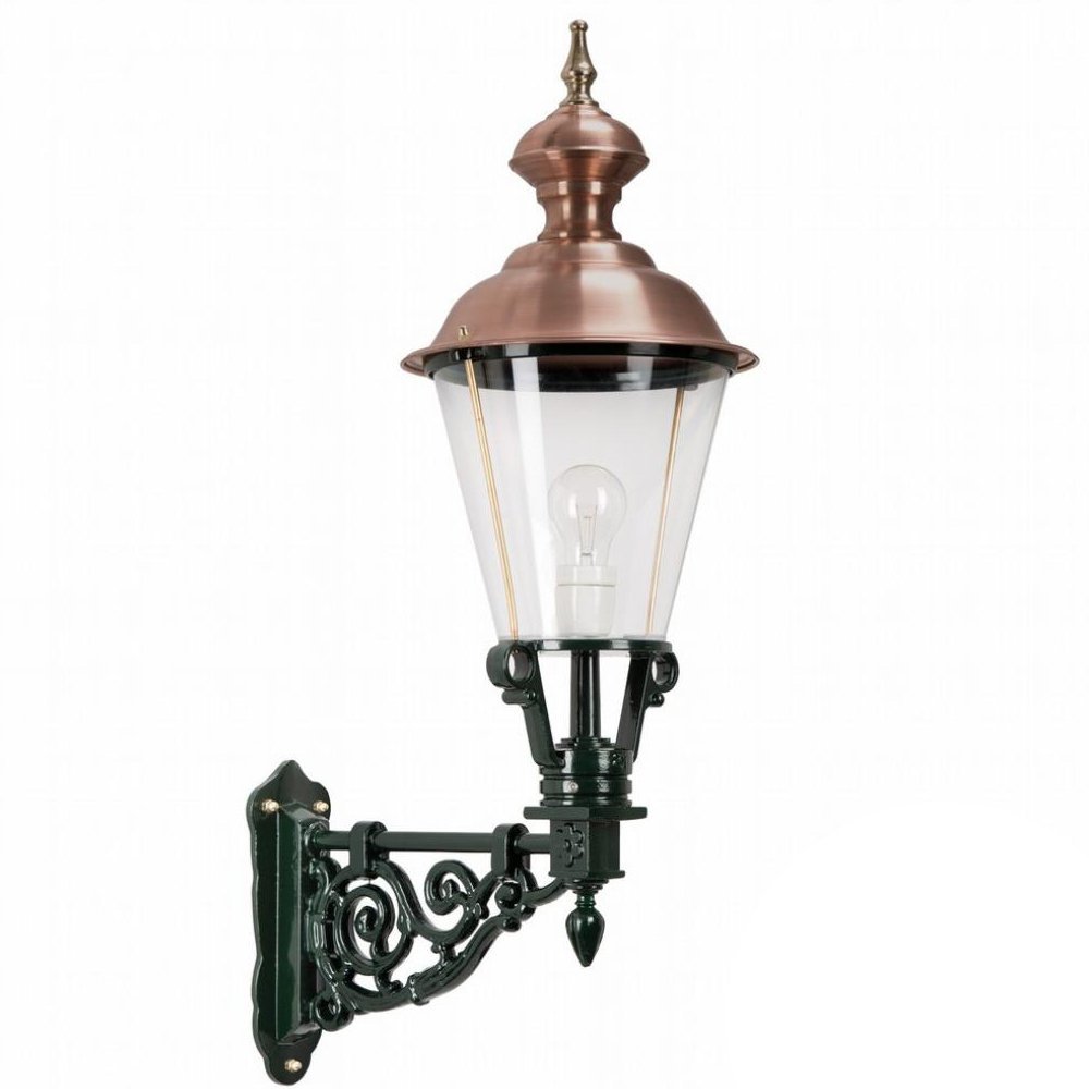 KS Verlichting Wandlamp nostalgische stijlMarken groen - 1216
