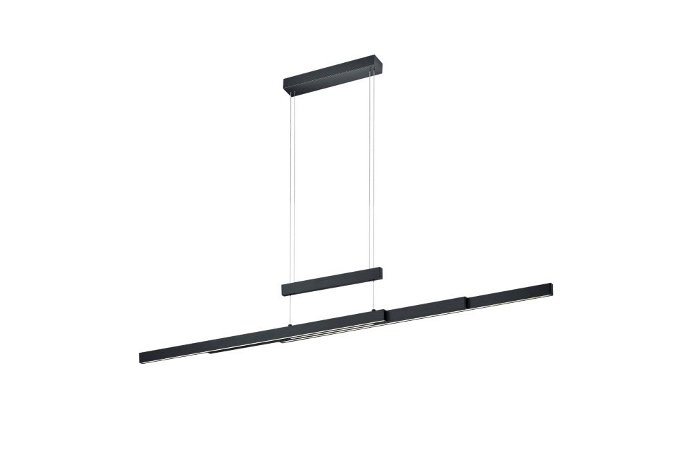 Trio HanglampTrajan mat zwart - 375310532