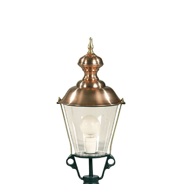 KS Verlichting Ronde, nostalgische lantaarn lamp Berghuizen K4A zwart - 1409
