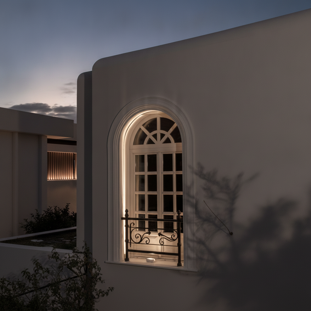 Lyora BuitenlampDio wit met uniek effect - 9136451