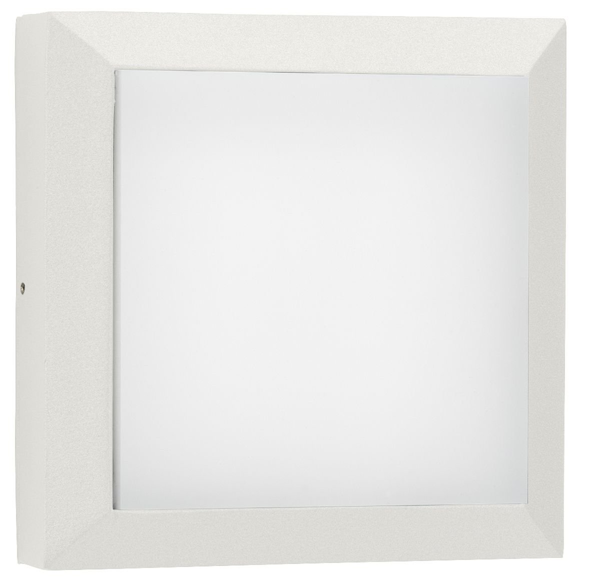 Albert Vierkante wandlamp buitenParel 26cm - wit - 686561