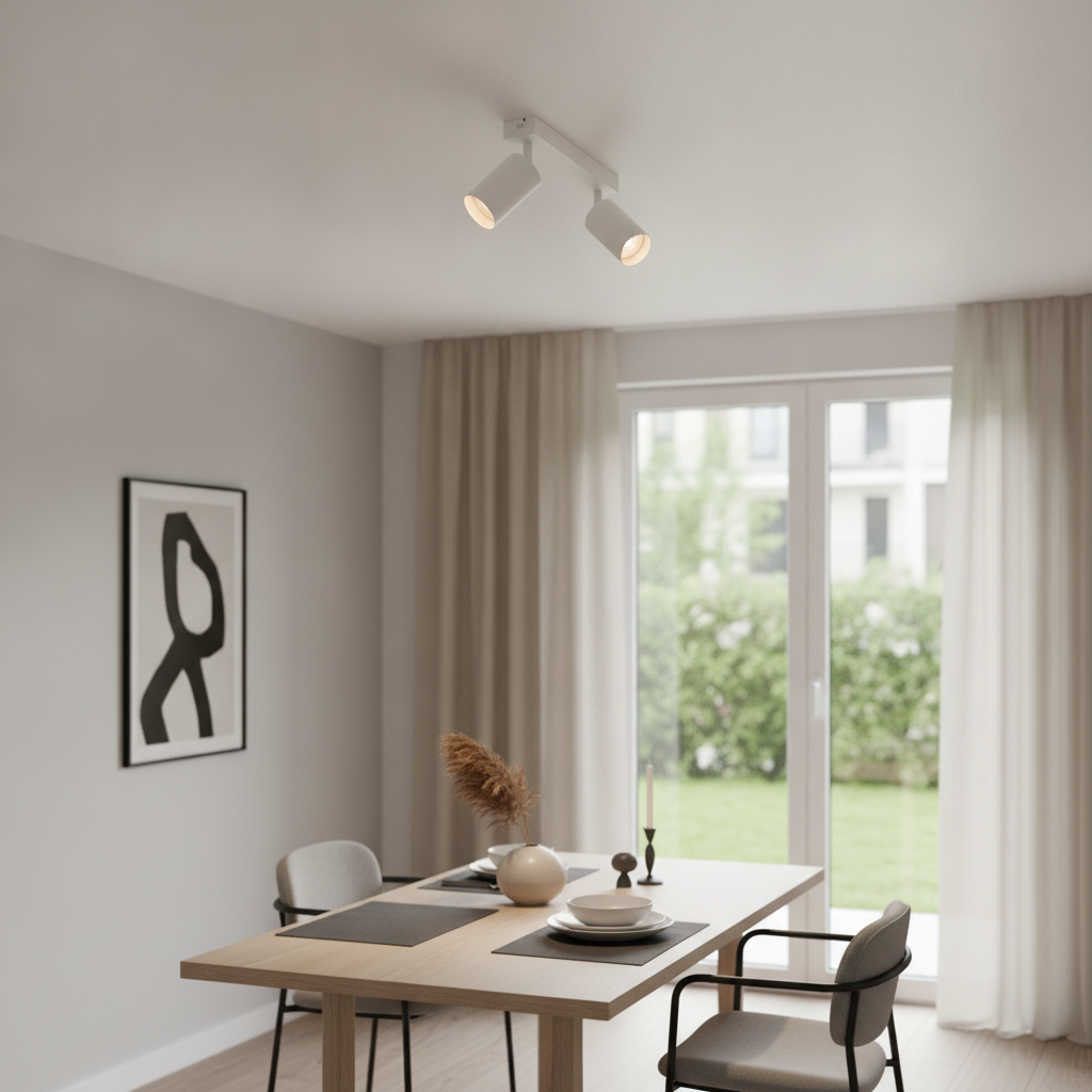Lyora PlafondspotReig 2-lichtst wit - 9011535