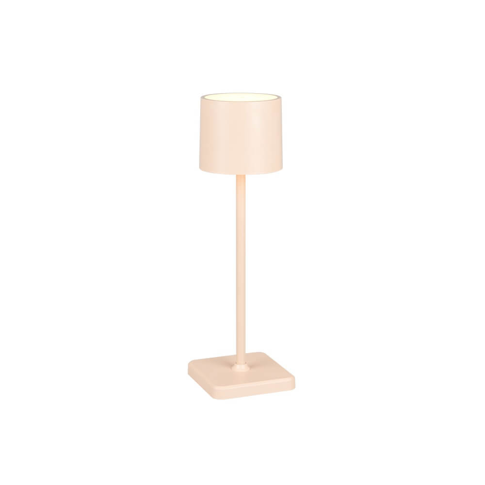Trio Oplaadbaar tafellampjeFernandez zandkleurig - R54096166