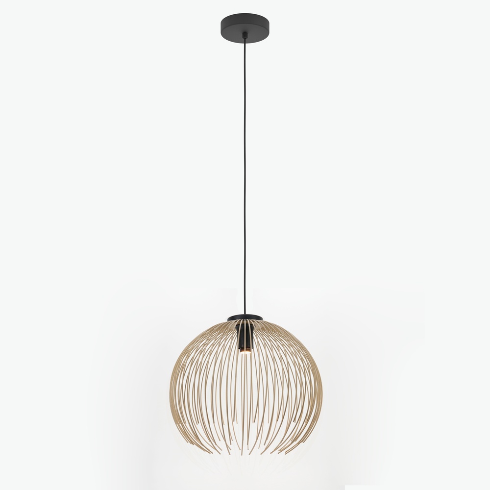 Eglo DraadlampVenezuela Ø 40cm - zwart met goud - 901003