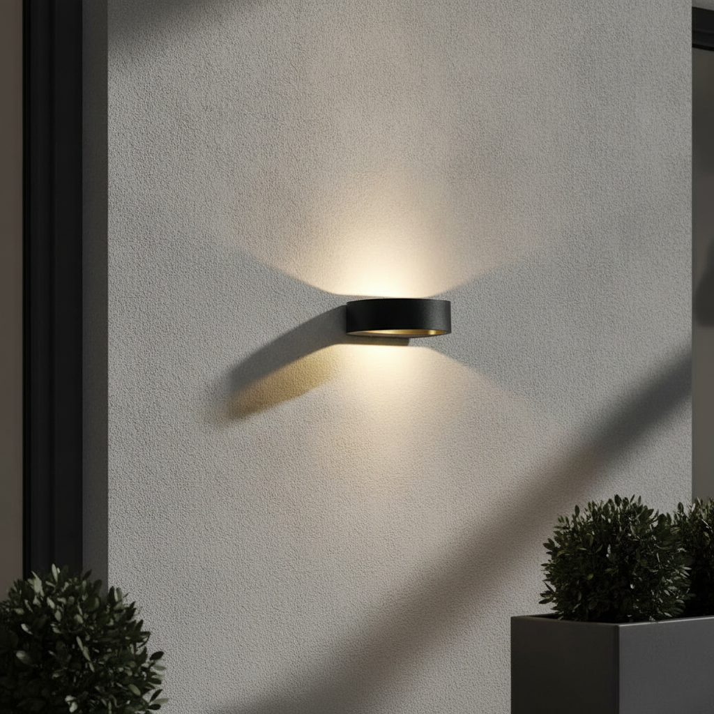 Artdelight Buitenlamp up/downSharp antraciet - WL SHARP AN