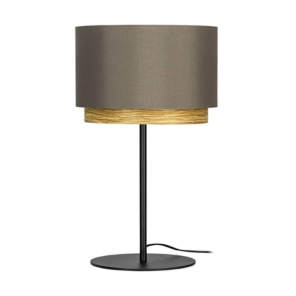 Stars of Light TafellampMarchena cappucino met hout - Ø 32cm - 390123