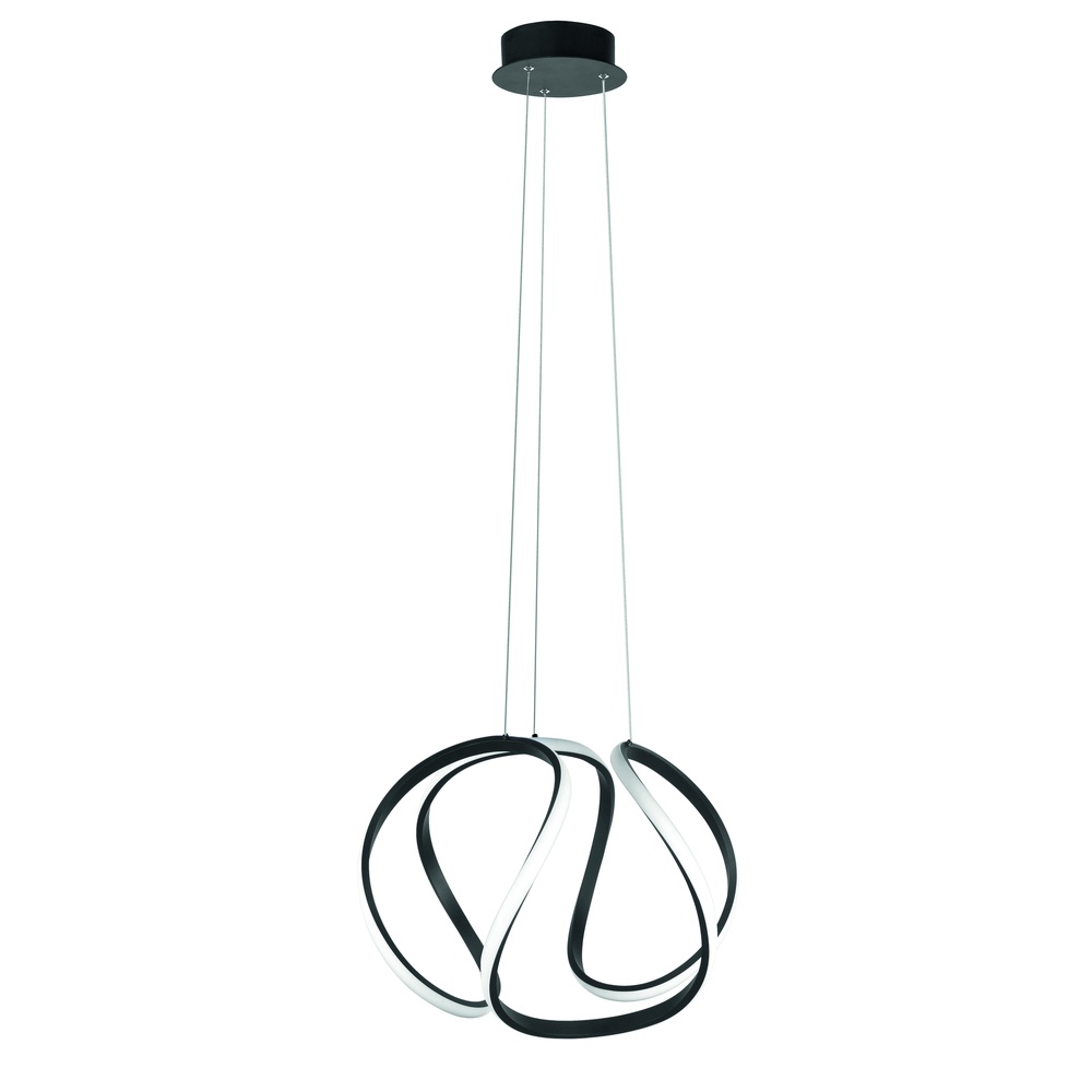 Highlight Hanglamp Kyra design zwart Ø 53cm - H5575.01