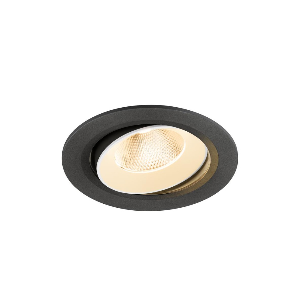SLV InbouwspotNuminos Move L zwart/wit 2700K - 20gr - 1009811