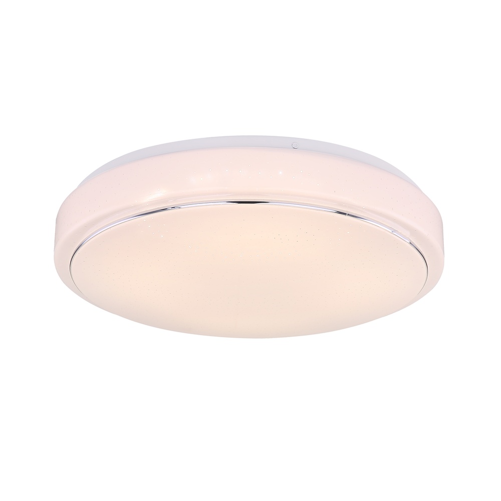 Globo Design plafonniere Kalle Ø 37,5cm wit - 48408-24