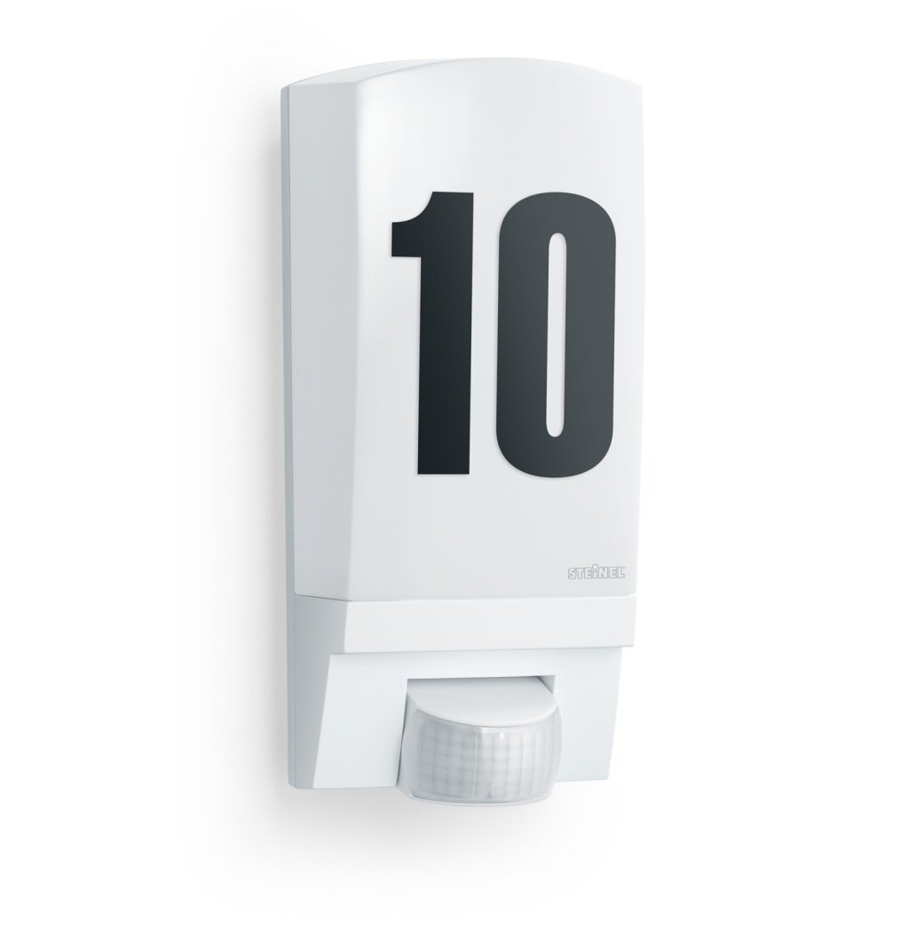 Steinel Sensor lampL1 met huisnummer wit - 650513