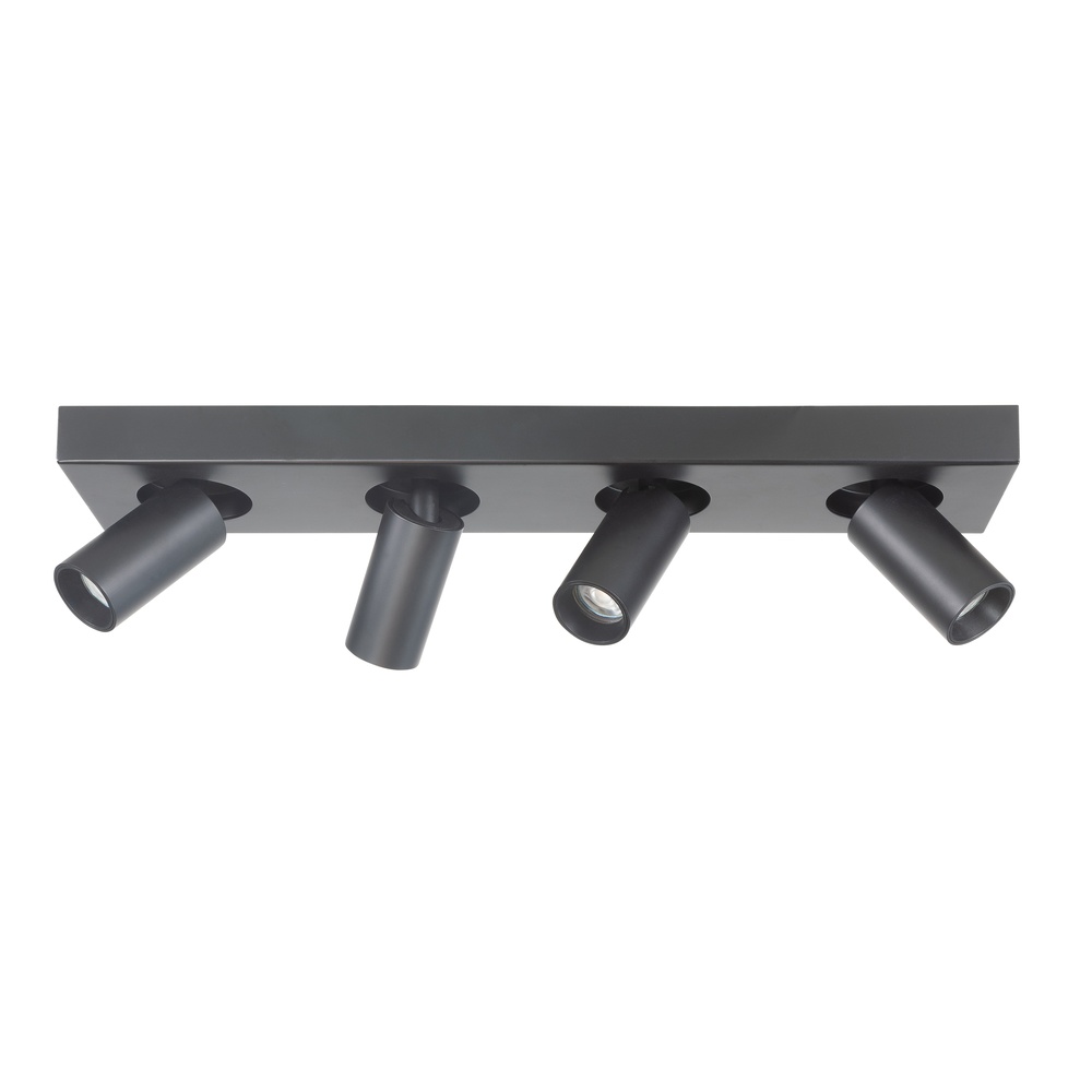 Highlight Spot Eliano 4-lichts zwart - S7483.01