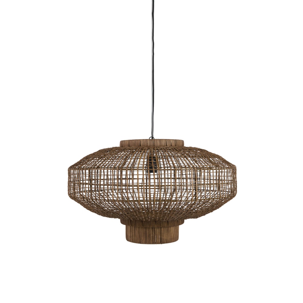 Light & Living Hanglamp Paldor Ø 60cm bruin - 2998964