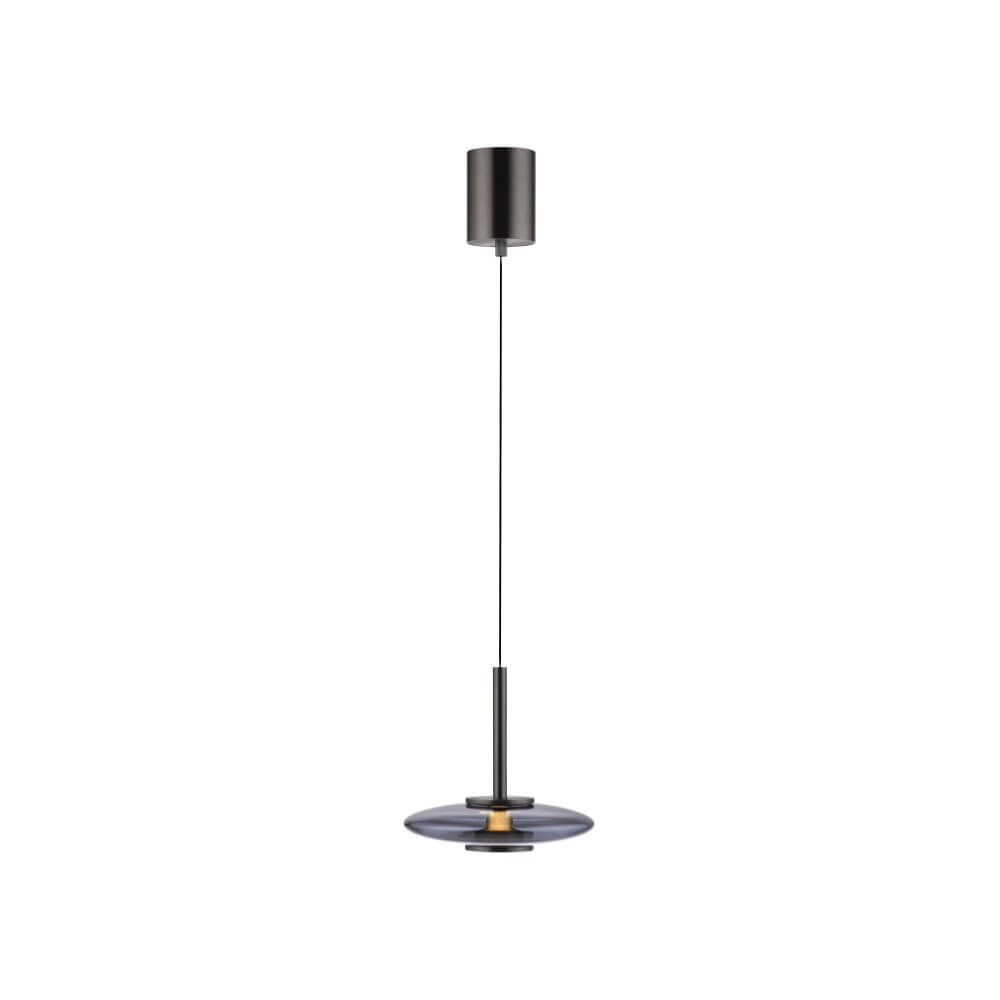 Paul Neuhaus Design hanglamp Pure Vitrum grijs - 2053-15
