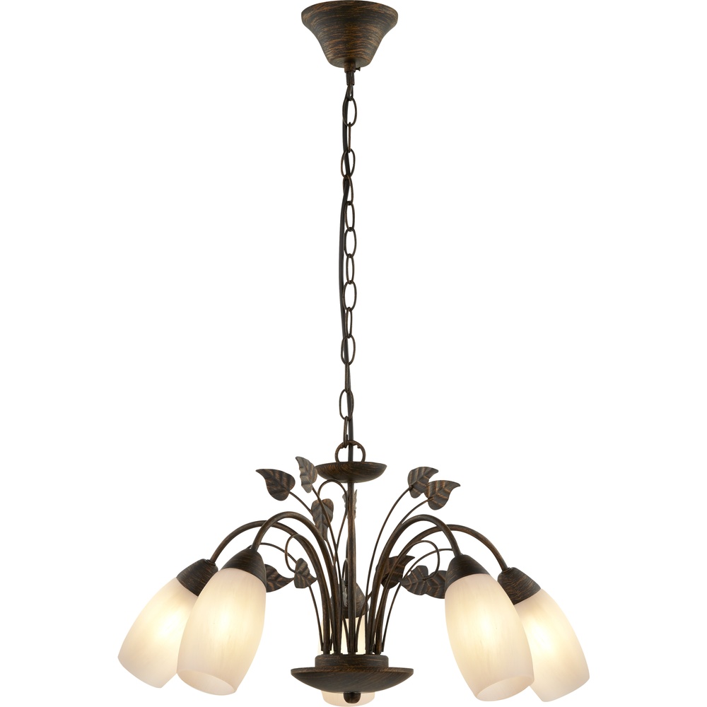 Globo Klassieke hanglamp Venezia bruin Ø 50cm - 30800523X