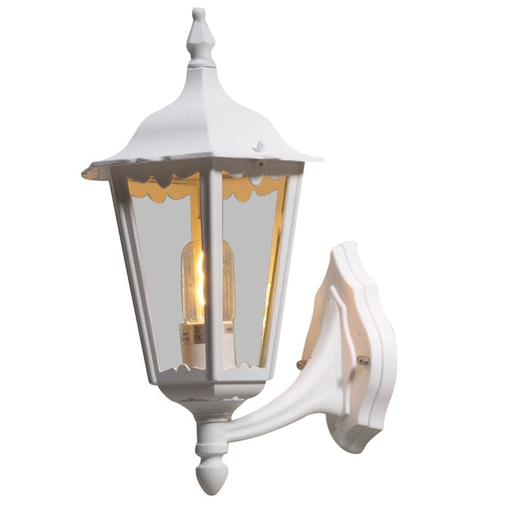 KonstSmide Klassieke muurlamp Firenze Up wit - 7213-250