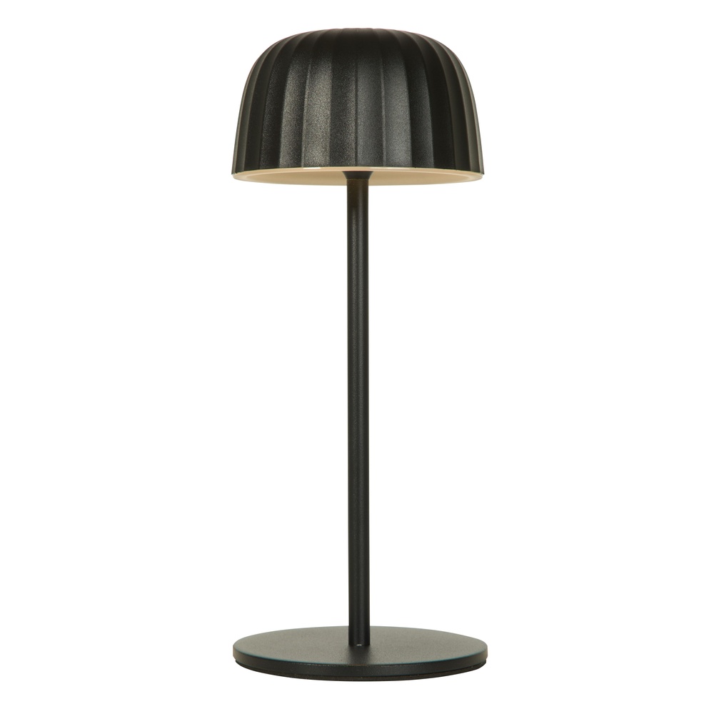 Searchlight USB Oplaadbaar tafellampjeEzra grijs - 33610GY