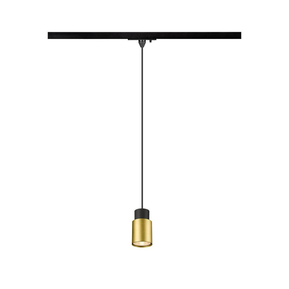 SLV Pendel voor railPuri 2.0 Tube zwart-goud 1-fase - 1008255