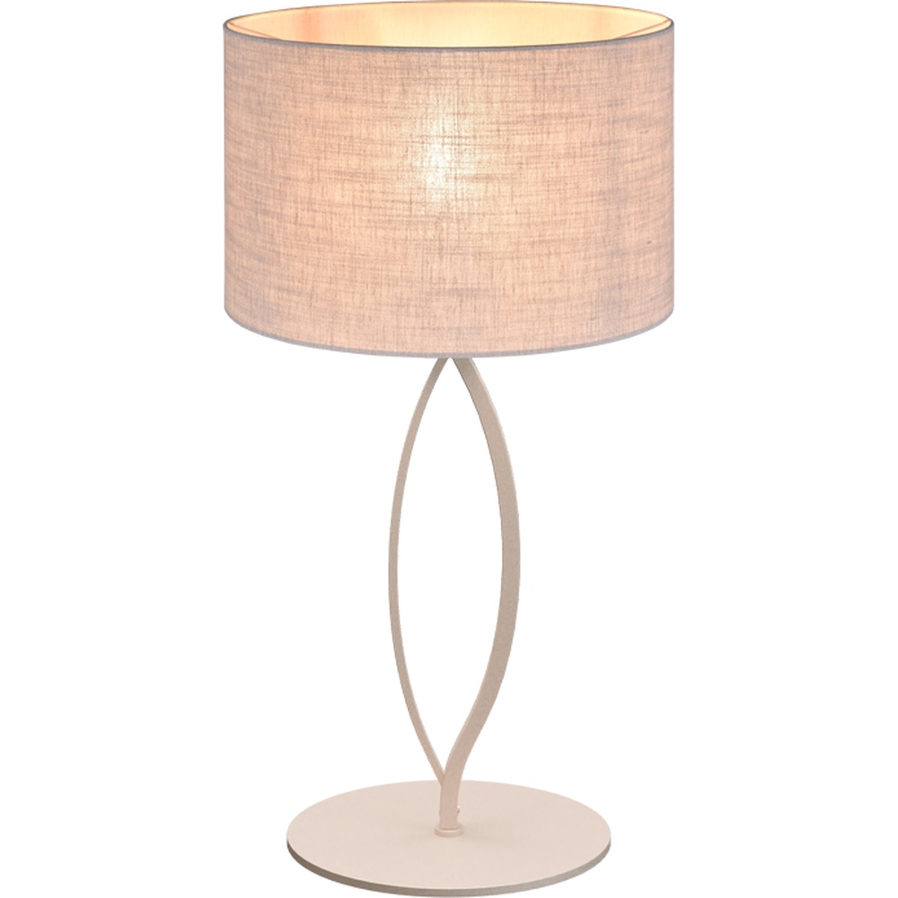 Schemerlamp Terry Duno beige terra Ø 30cm