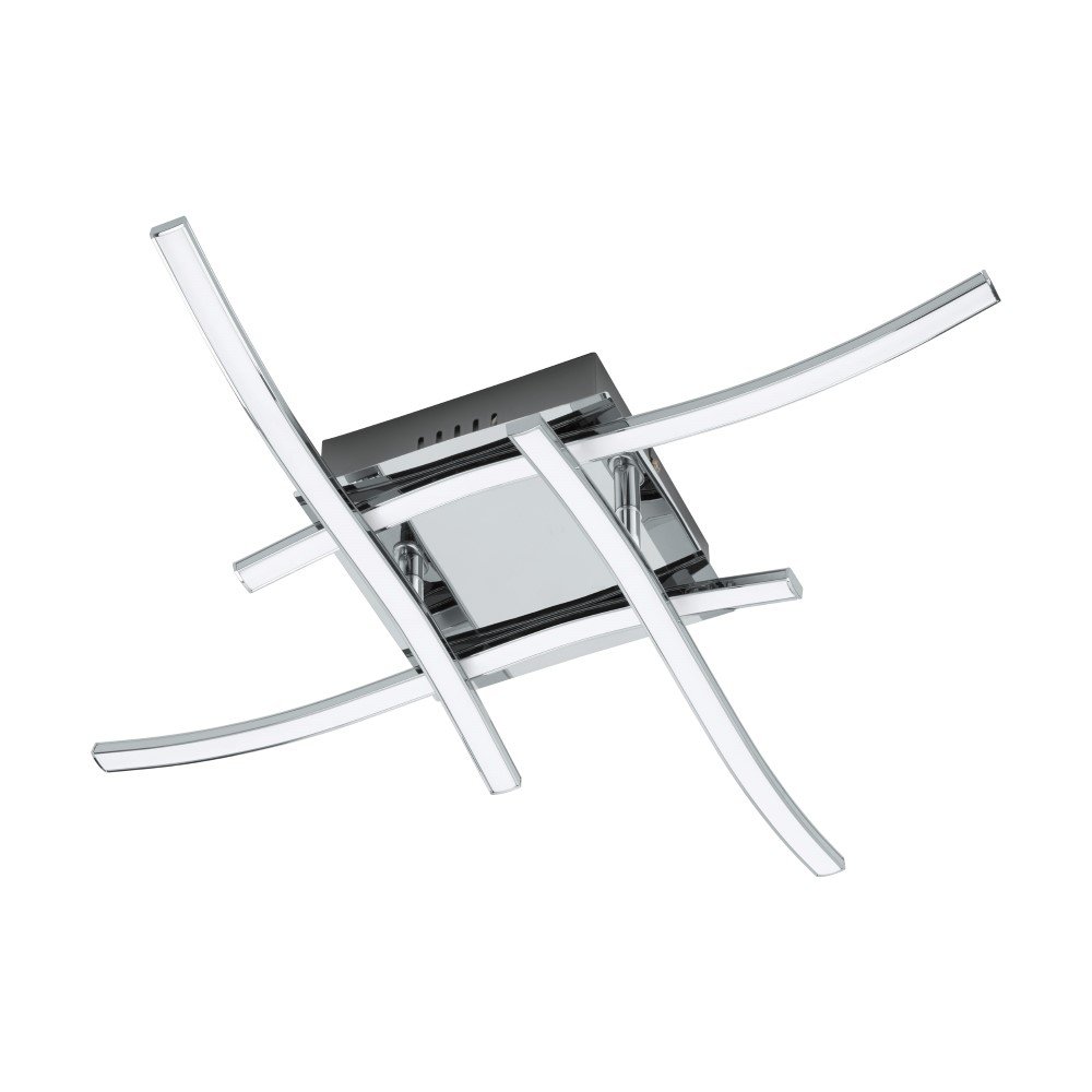 Eglo Design plafondlamp Valmora 4-lichts grijs - 96327
