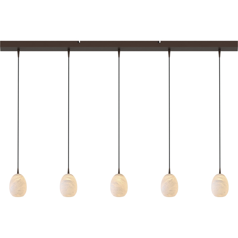 Design hanglamp Alta 5-lichts cacao