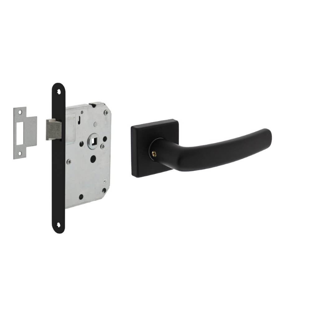 Intersteel Compleet deurklinksetDenham zwart - 0023.005998