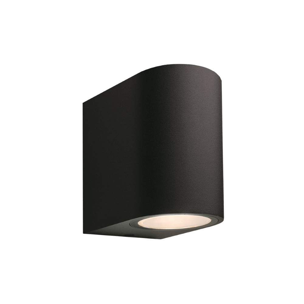 GardenLights Muurlamp Gilvus 12v Down zwart - 3182011