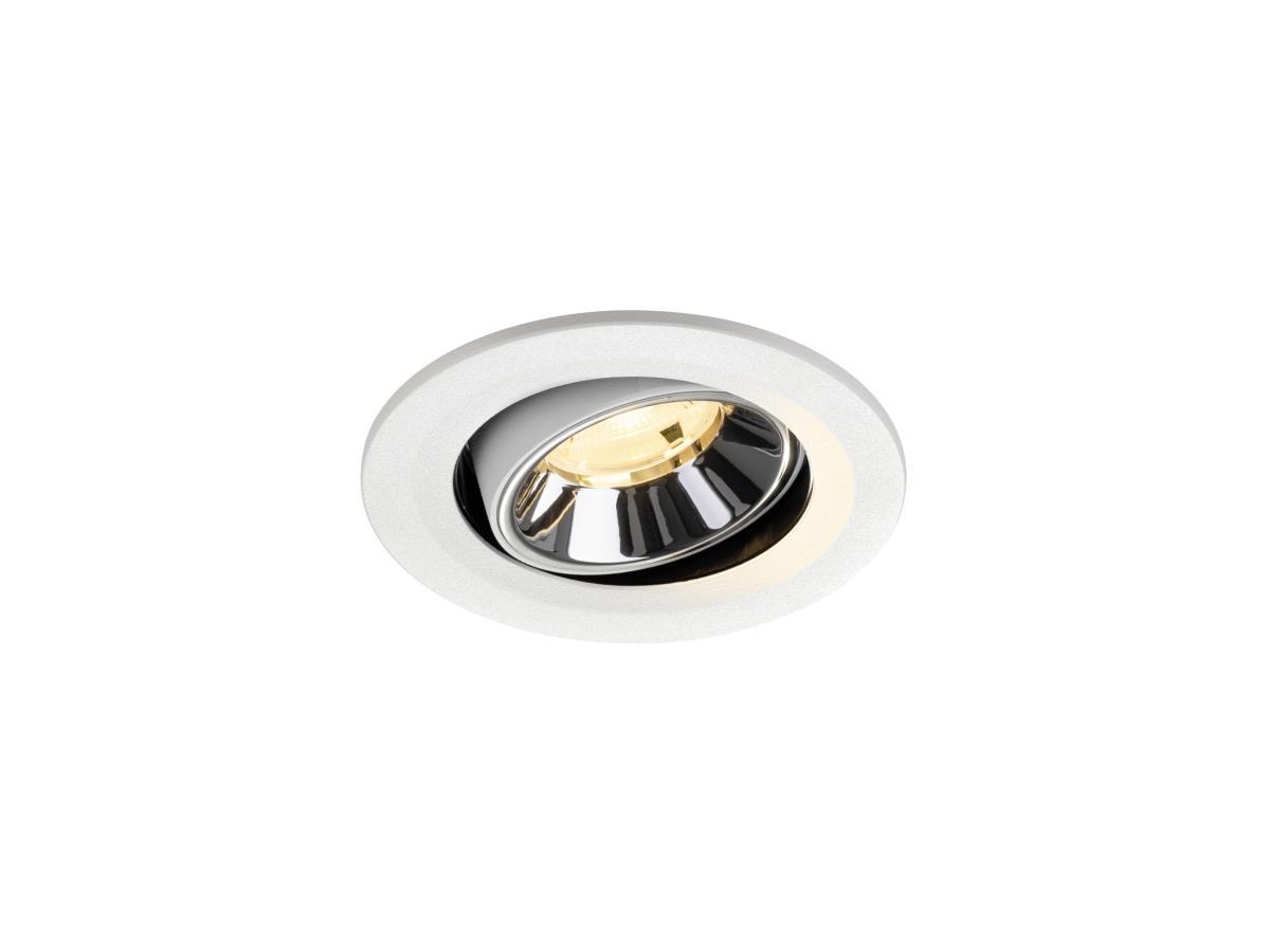 SLV InbouwspotNuminos Move S wit/chroom 3000K - 20gr - 1009516