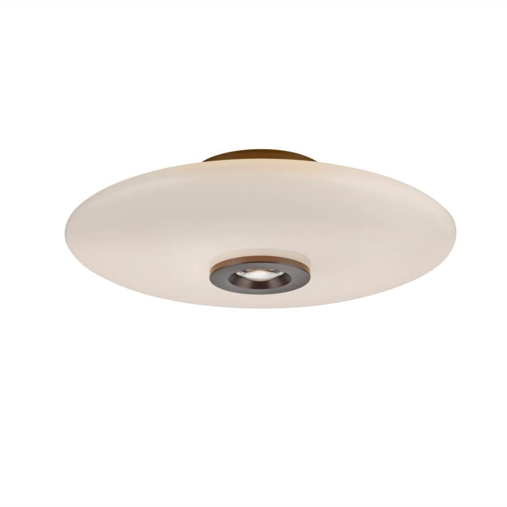 Paul Neuhaus Design plafondlamp Pure Vitrum bruin - 6083-34