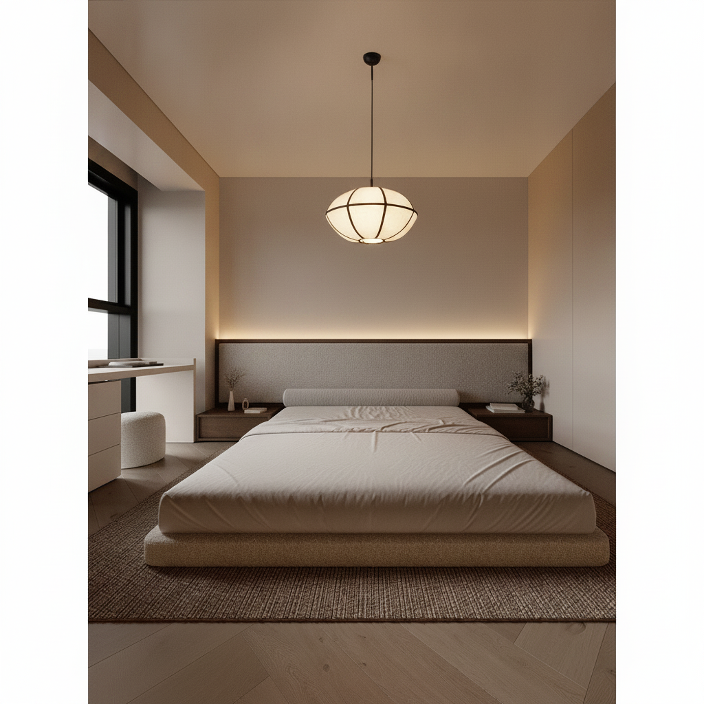 Lyora HanglampBrera zwart met wit Ø 45cm - 9061106