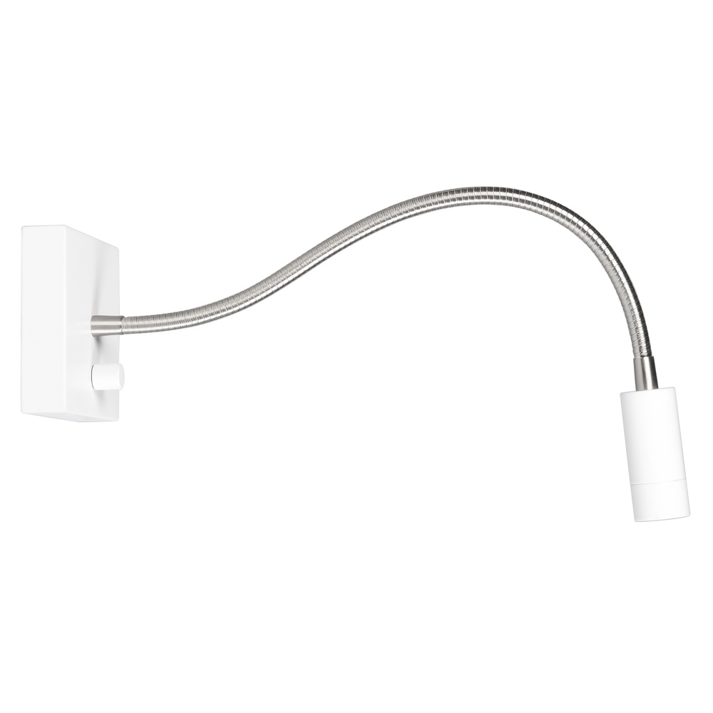 Highlight Flexibele wandlamp Blitz wit - W3519.00