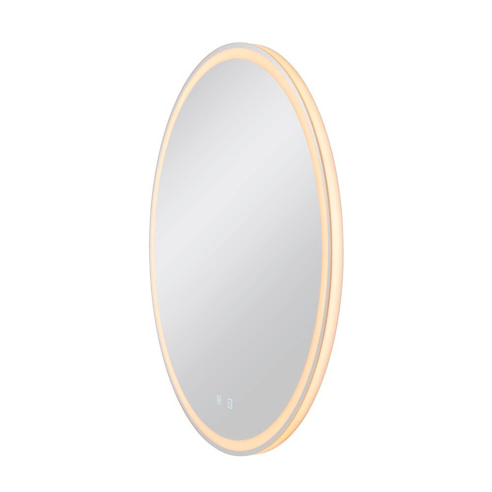 SLV Spiegel wandlampTrukko Chroom - Ø 80cm - 1007200