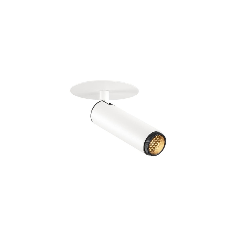 SLV InbouwspotGrip! S wit met zwart 2700K - 1009052