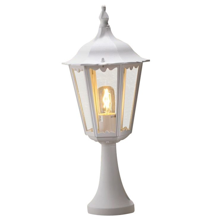 KonstSmide Klassieke sokkellampFirenze wit - 7214-250 afbeelding