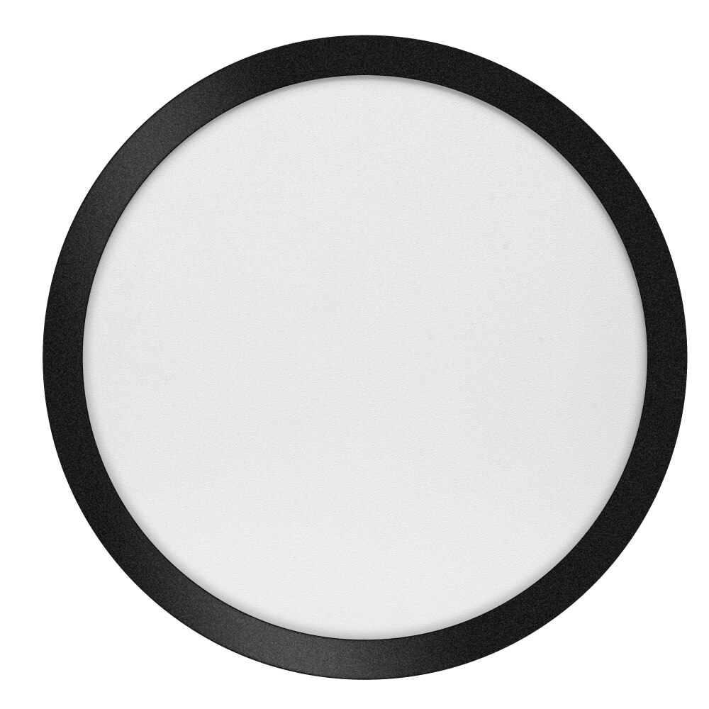 ETH Led plafonnière Anne 24w - 2700K - Ø40cm zwart - 05-PL2306-30