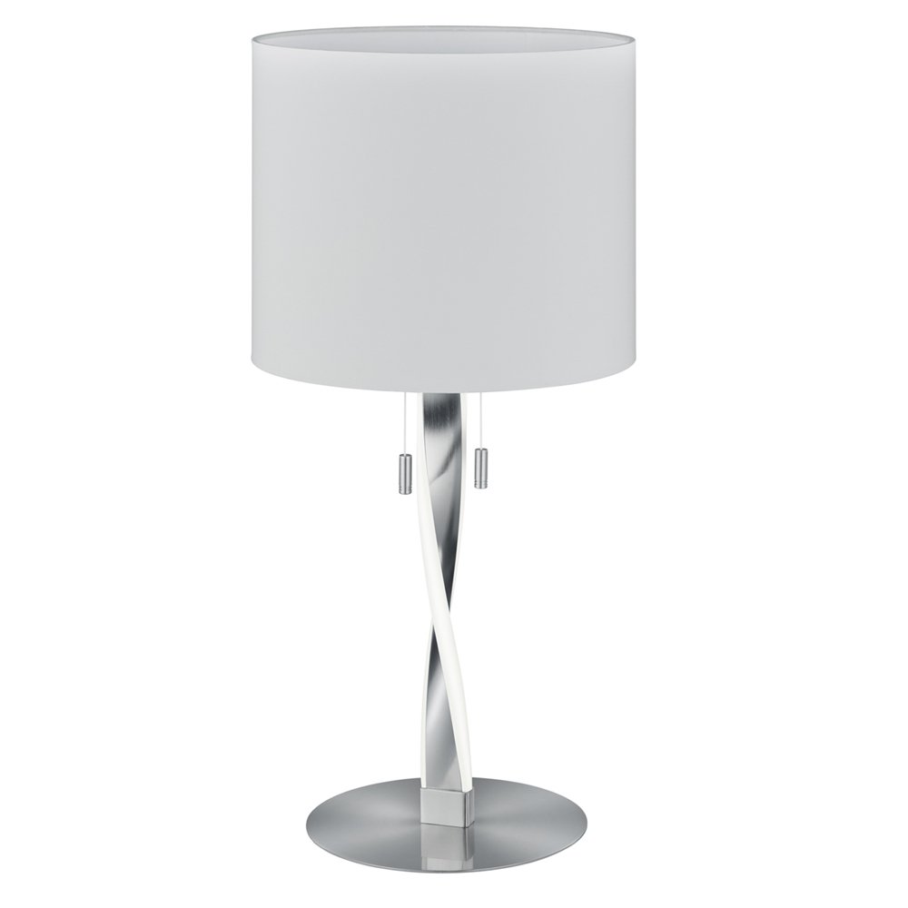 Trio TafellampNandor 62cm metaalgrijs - 575310307