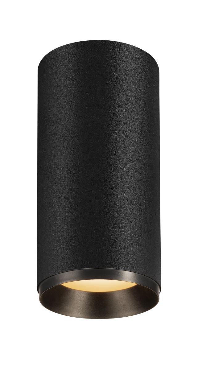 SLV OpbouwspotNuminos L Dali cilinder zwart 2700K - 36gr - 1004603