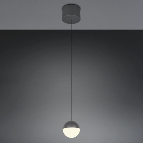 Trio Hanglamp Senta antraciet - R33551142