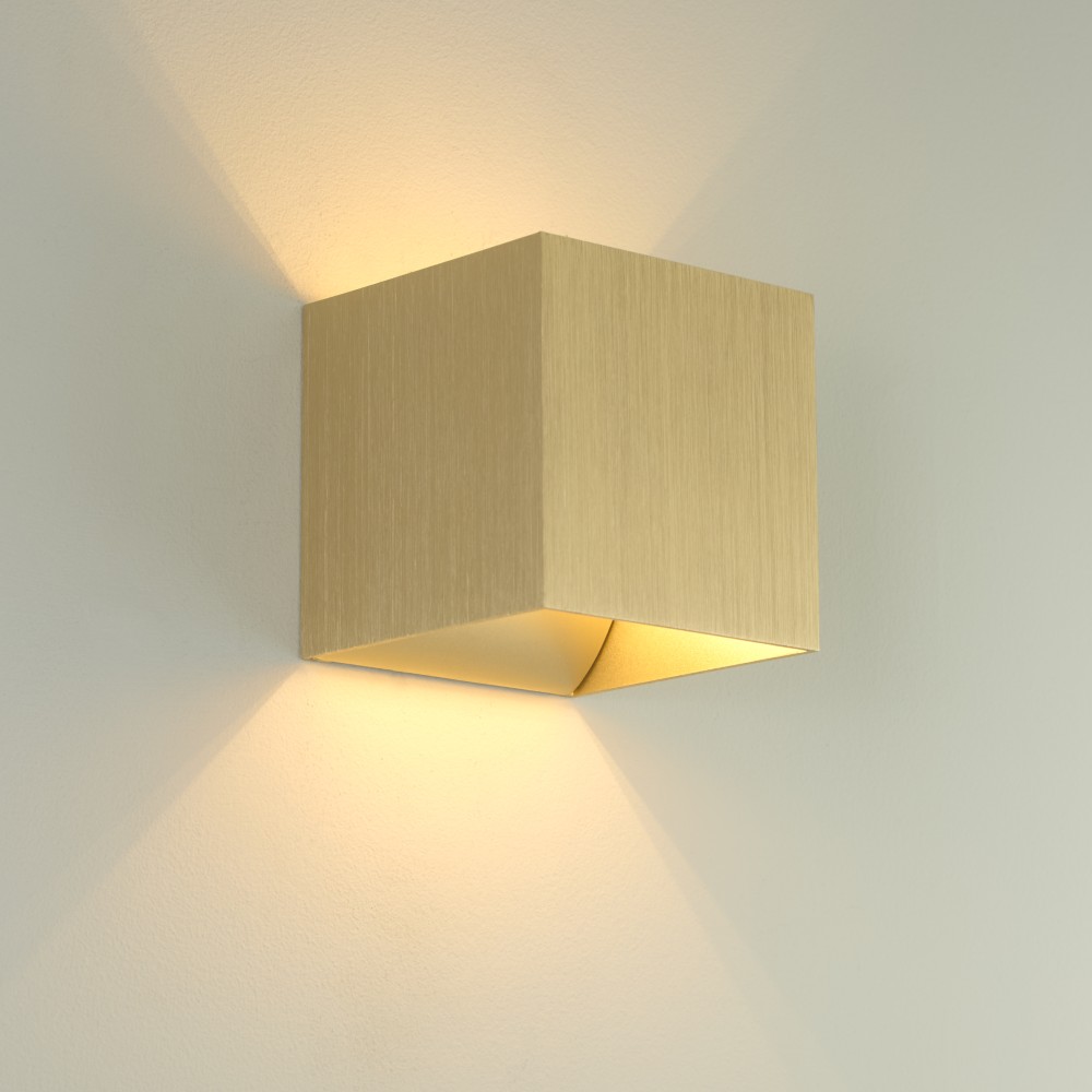 Searchlight Opbouwspot Newton up & down goud - 24127GO