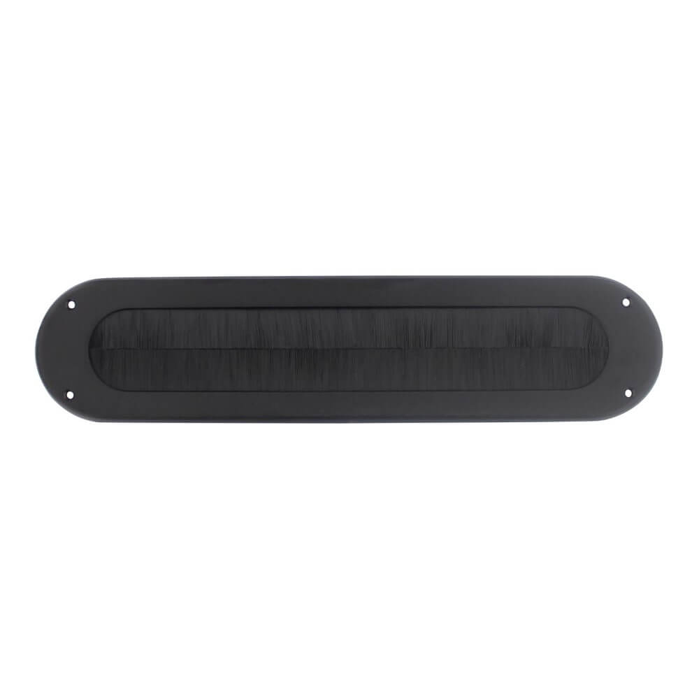 Intersteel TochtweringPosta ovaal zwart - 0023.401502