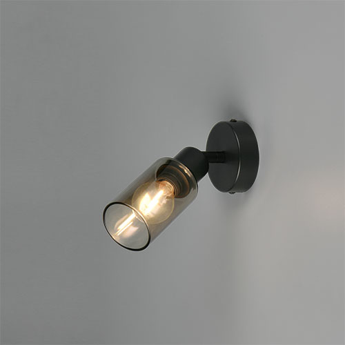 Trio Design wandlampMars zwart - R80011032