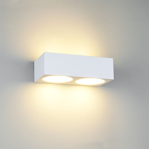 Trio Design wandlampMattone gips - wit - 201104401