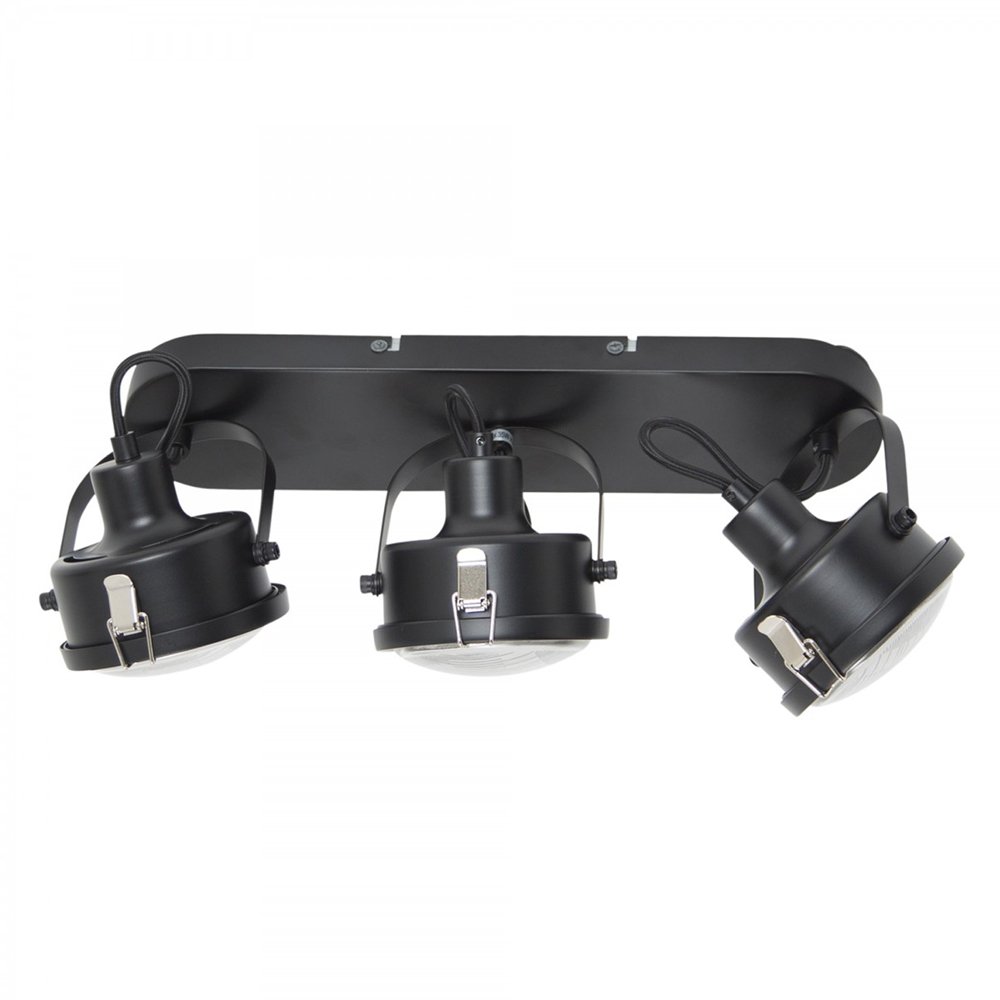 KS Verlichting OpbouwspotsSatellite 3 lichts zwart - 6849