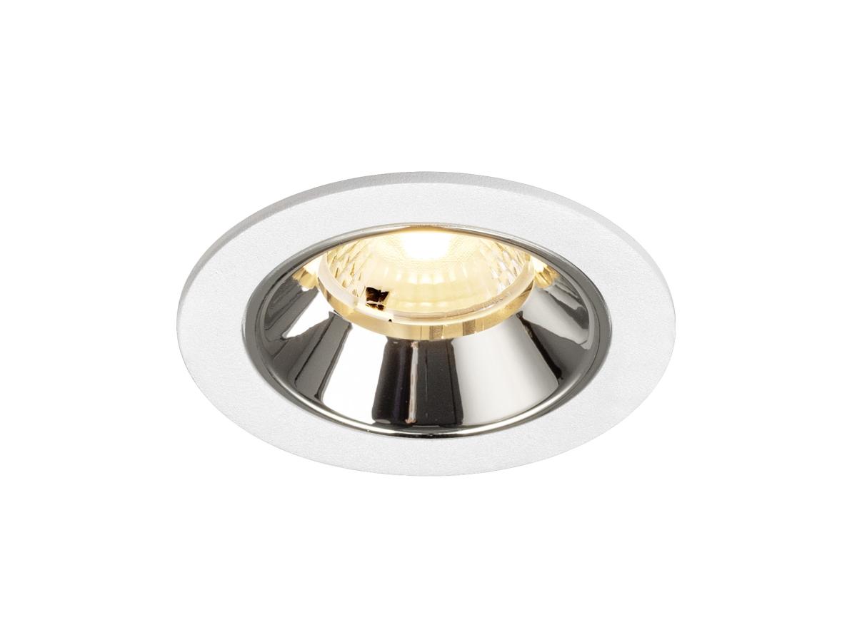 SLV InbouwspotNuminos S wit/chroom 3000K - 40gr - 1009465