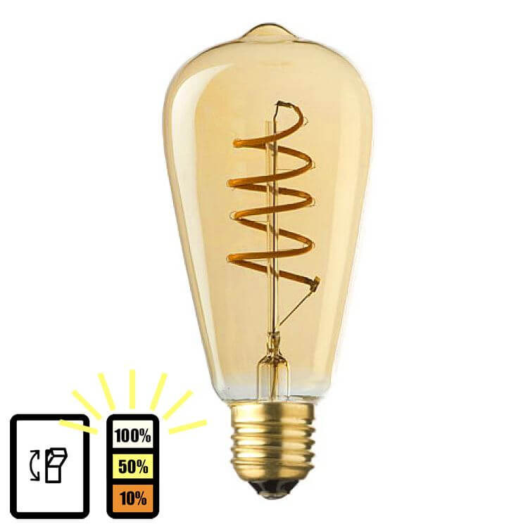 Lyora DimbareE27 - 4W - 2500K - 3stap - 2899
