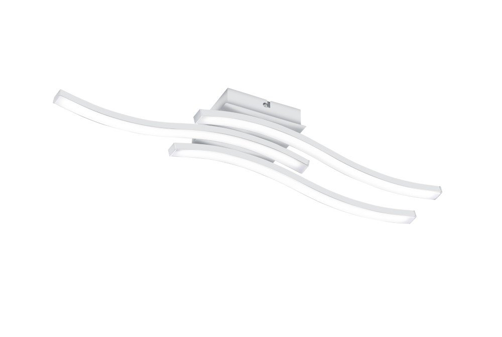Trio Design plafondlampRoute 3-lichts wit - R62473131