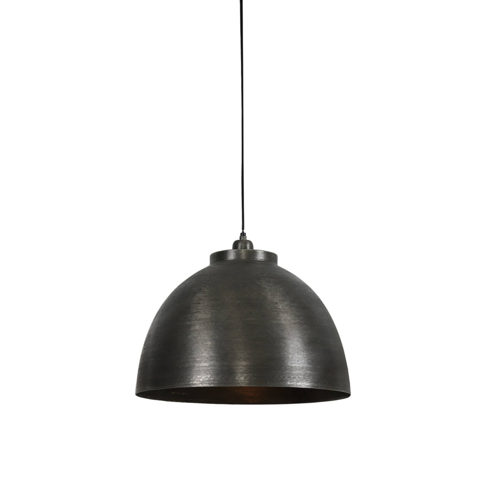 Light & Living Hanglamp Kylie zilvergrijs Ø 45cm - 3019419
