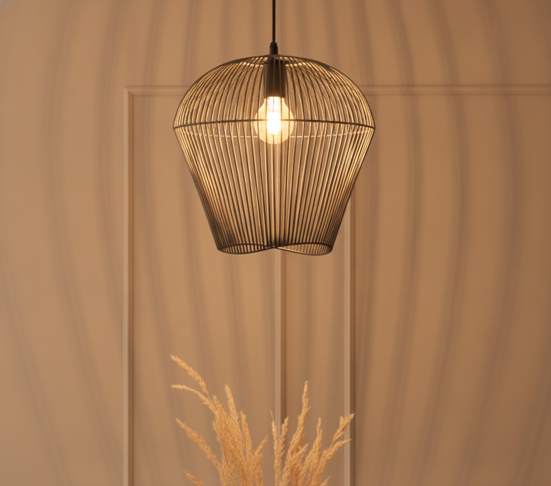 Lyora Bohemian hanglampBredo Ø 31,5cm zwart - 110744