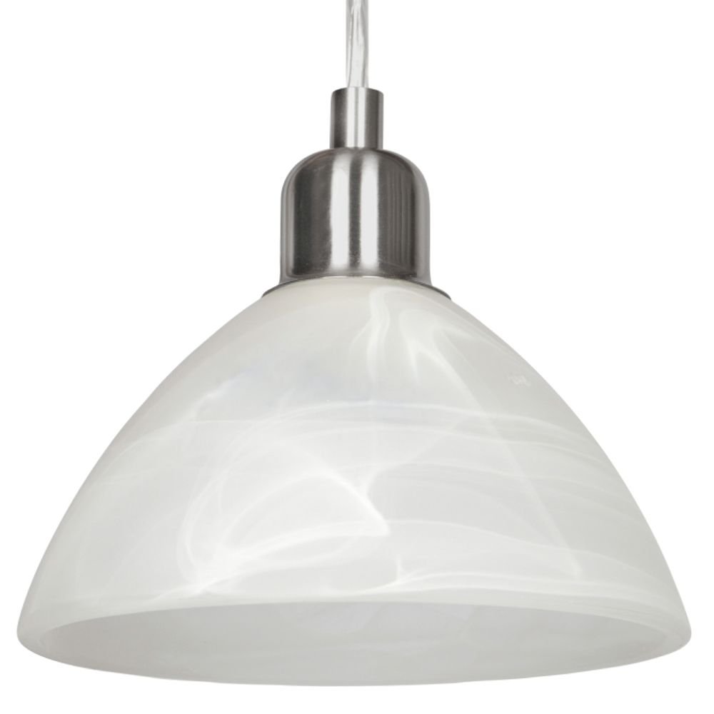 Eglo HanglampBrenda wit met RVS - 87054