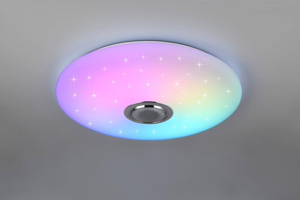 Trio Plafondlamp Musica Ø 60cm met sterreneffect - R69031901